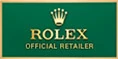 Green rolex logo with gold writing official retailer Rome
