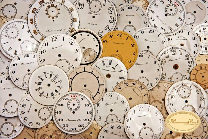 Quadranti per orologi da tasca di produzione Hausmann & Co. 