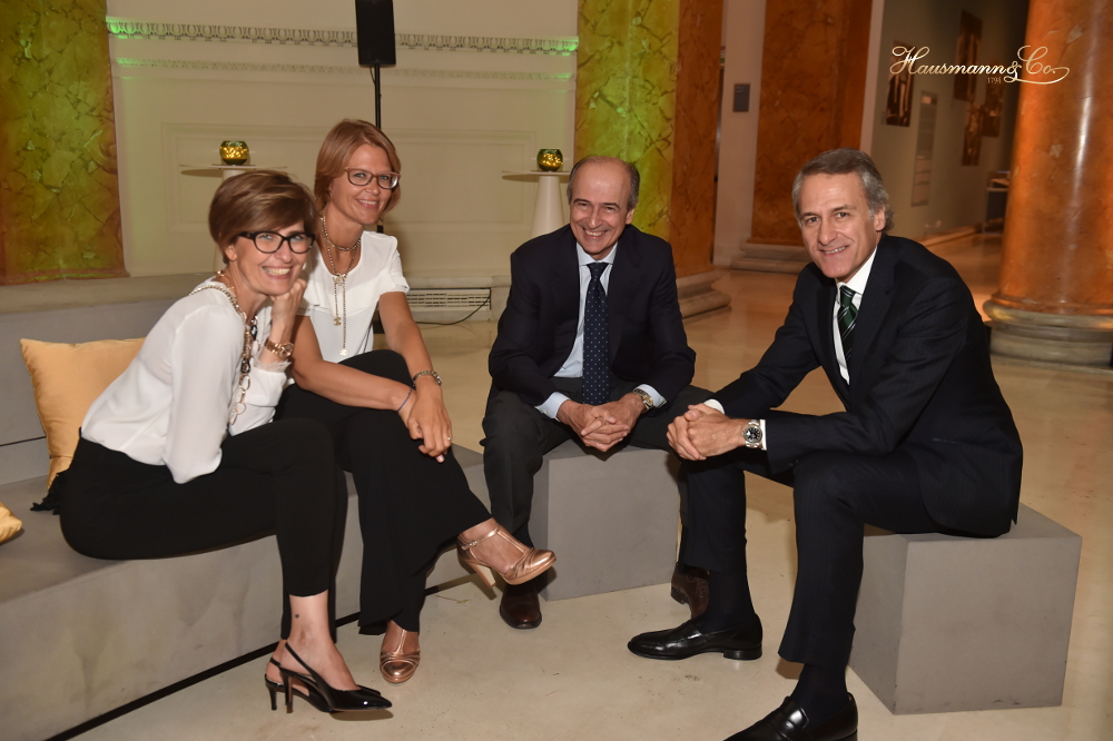 Elena Rusinenti e Jutta Jalava, Rolex Italia, e Benedetto Mauro e Francesco Hausmann, Hausmann & Co. 