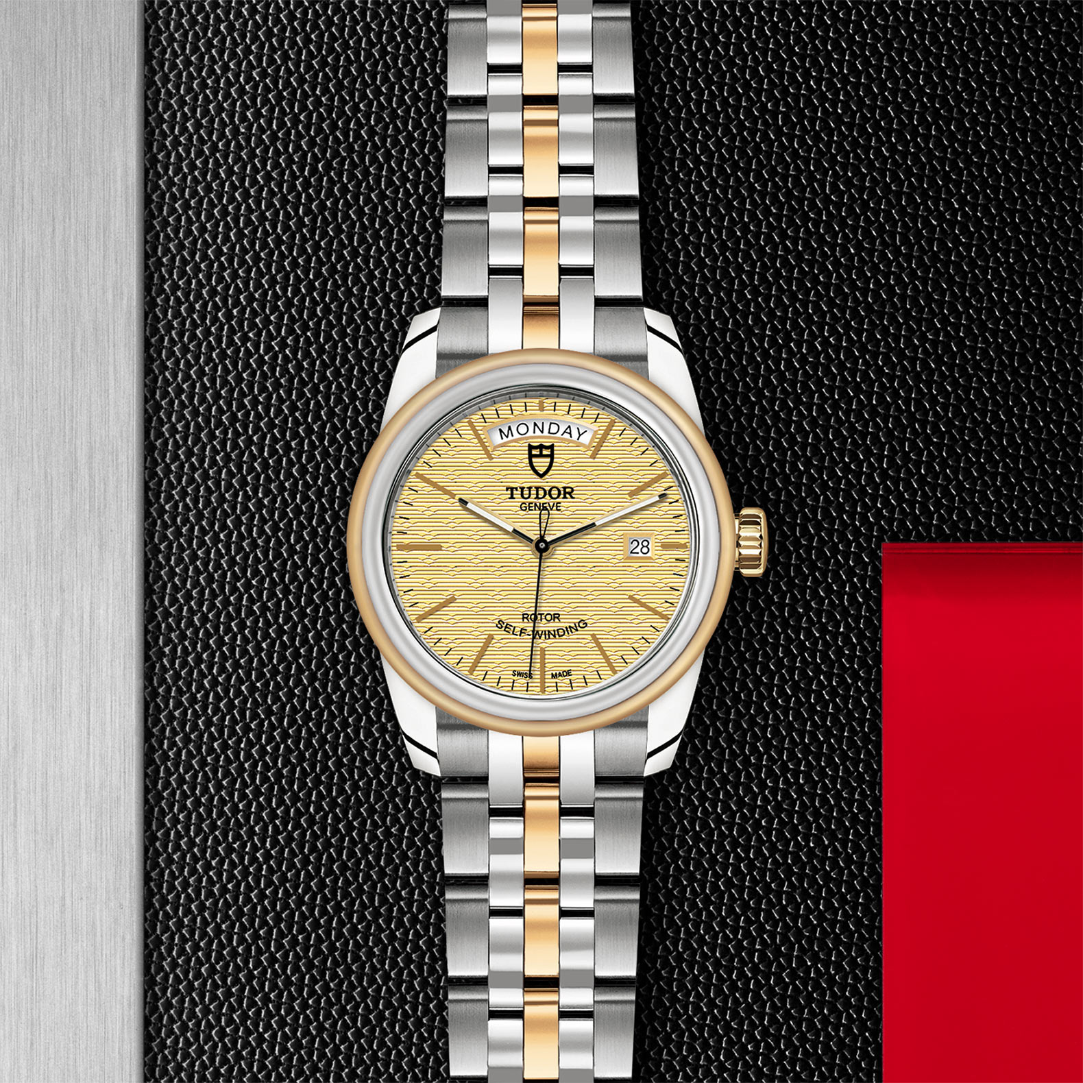 TUDOR Glamour Date+Day - M56003-0003