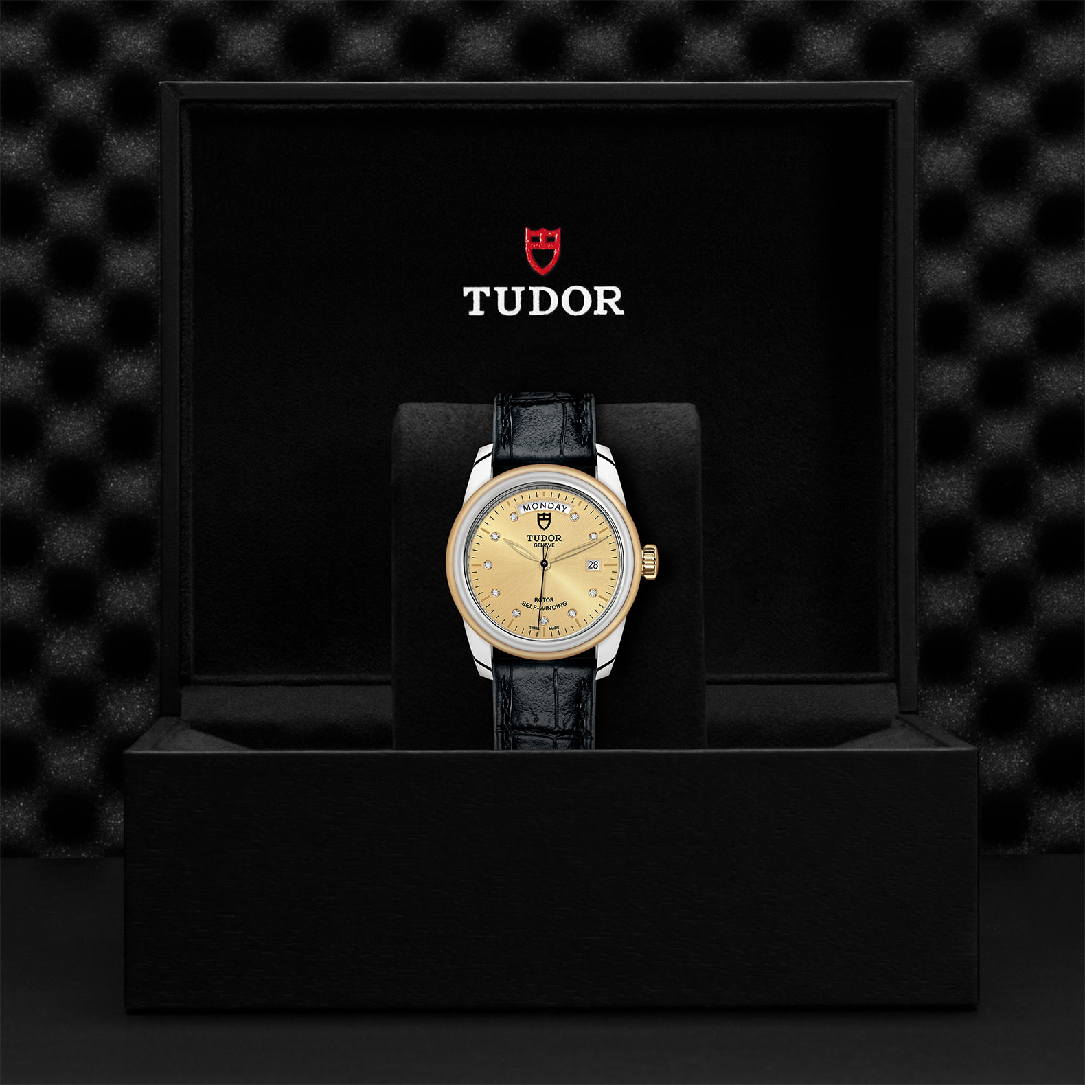 TUDOR Glamour Date+Day - M56003-0035