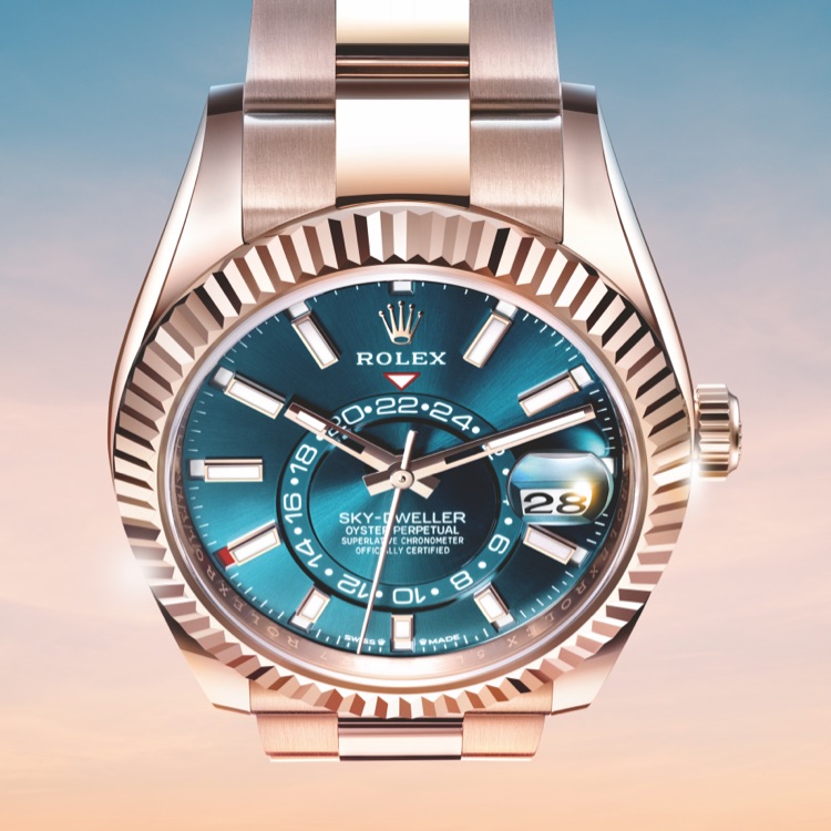 Oyster Perpetual Sky Dweller - Mastering travel time - Mobile