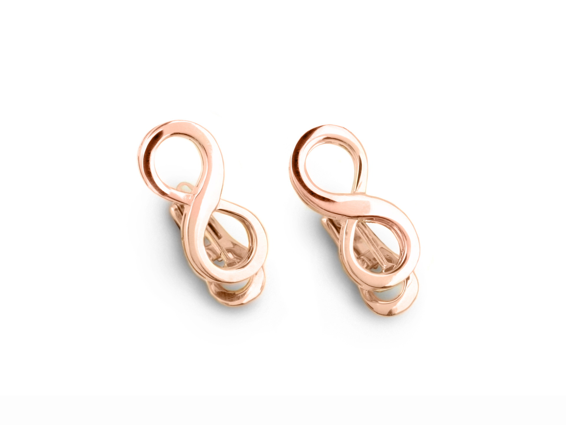 Orecchini in oro rosa