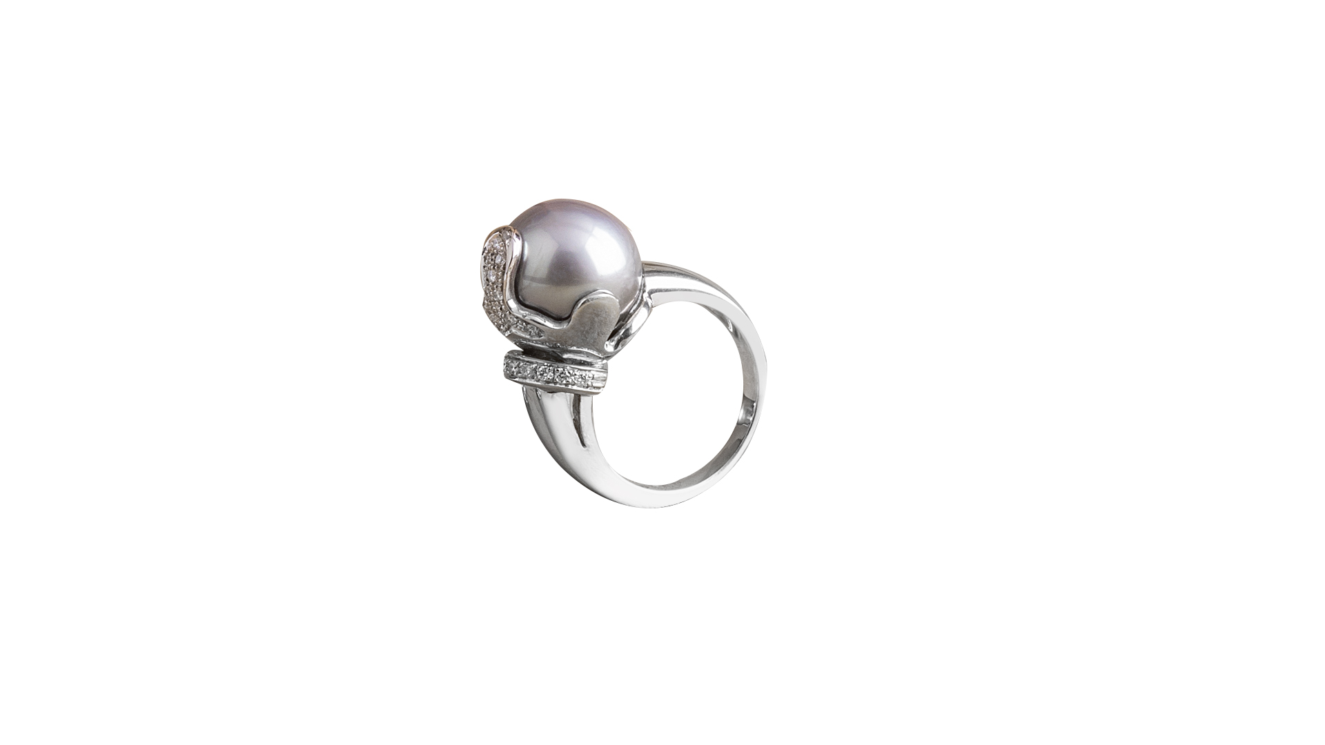 Tahiti pearl ring