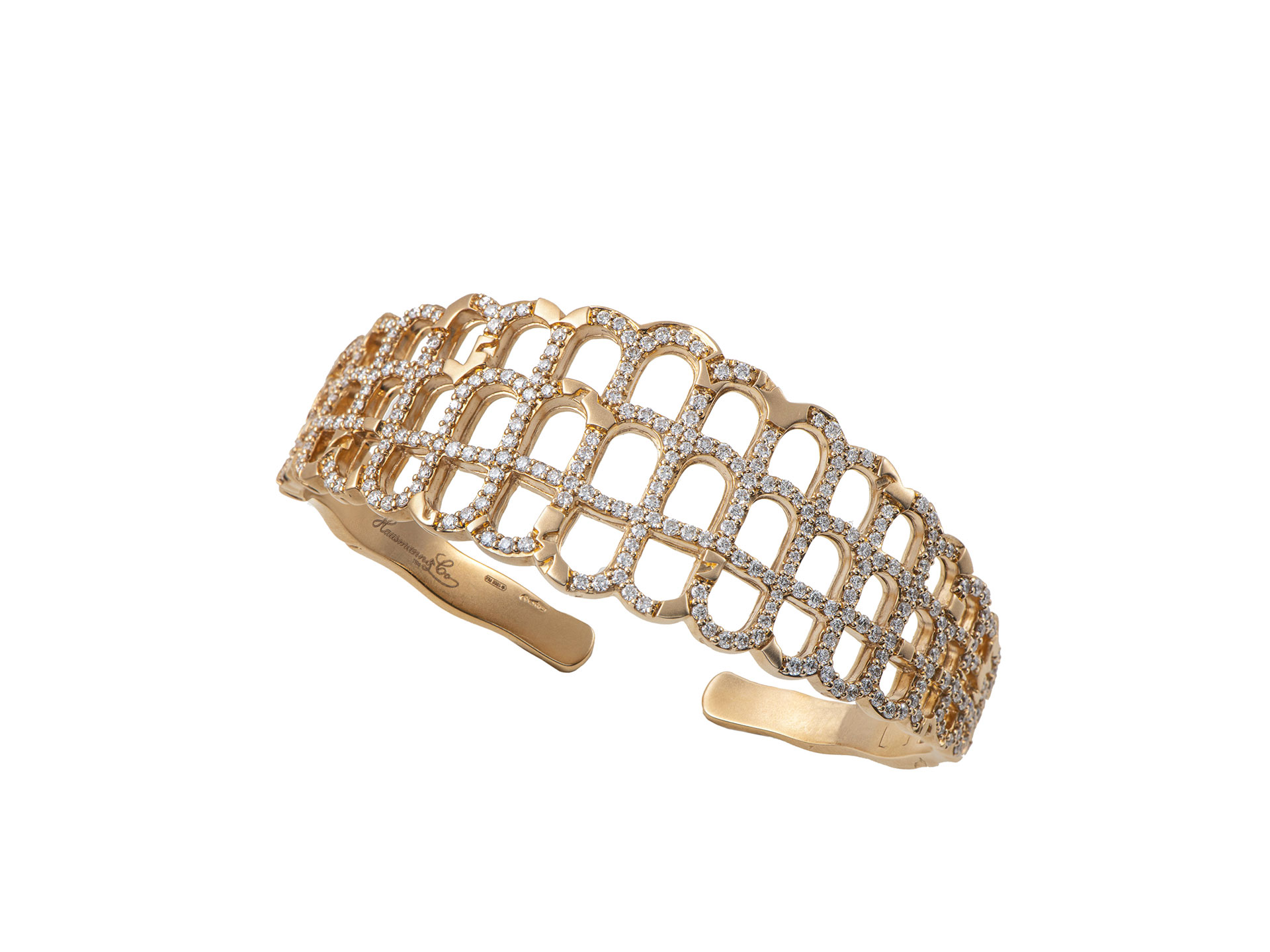 Bracelet in gold and diamonds