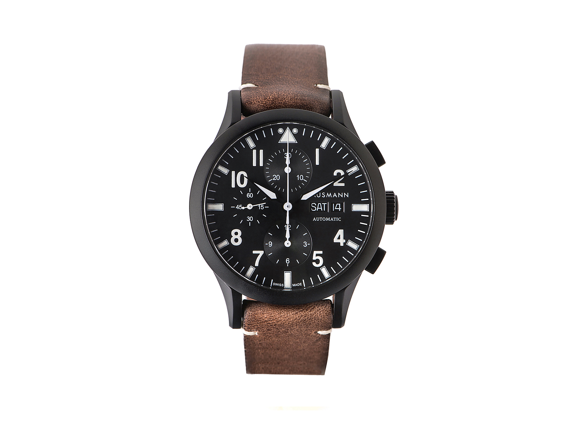 Pilot cronograph with black case