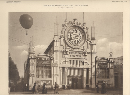 Il padiglione dell'orologeria