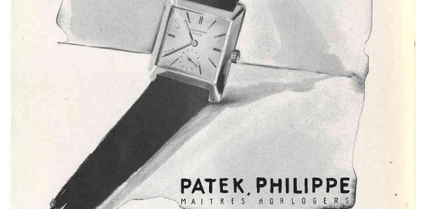 Pubblicità storiche Patek Philippe per Hausmann & Co.