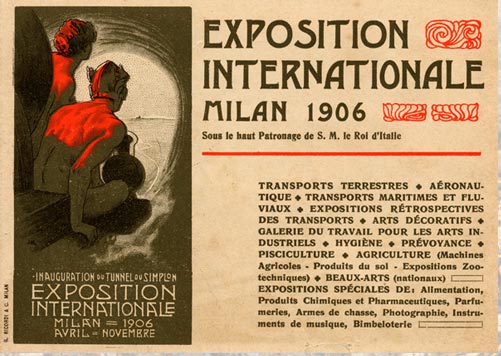 Una locandina dell'epoca