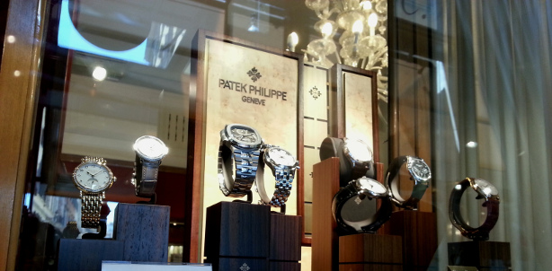 Esposizione novità Patek Philippe 2014 nel negozio storico di via del Corso