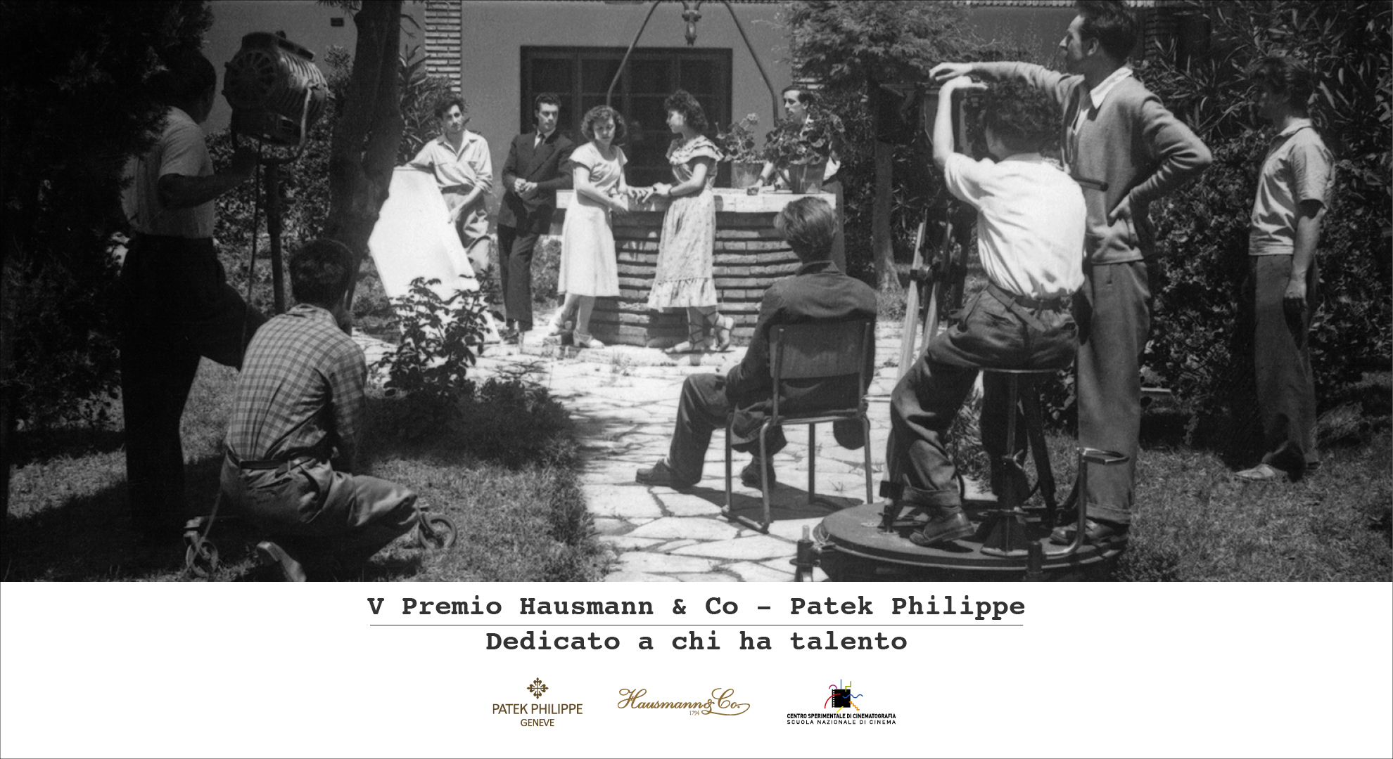 Presentata la quinta edizione del Premio Hausmann & Co. – Patek Philippe, quest’anno dedicato al Cinema