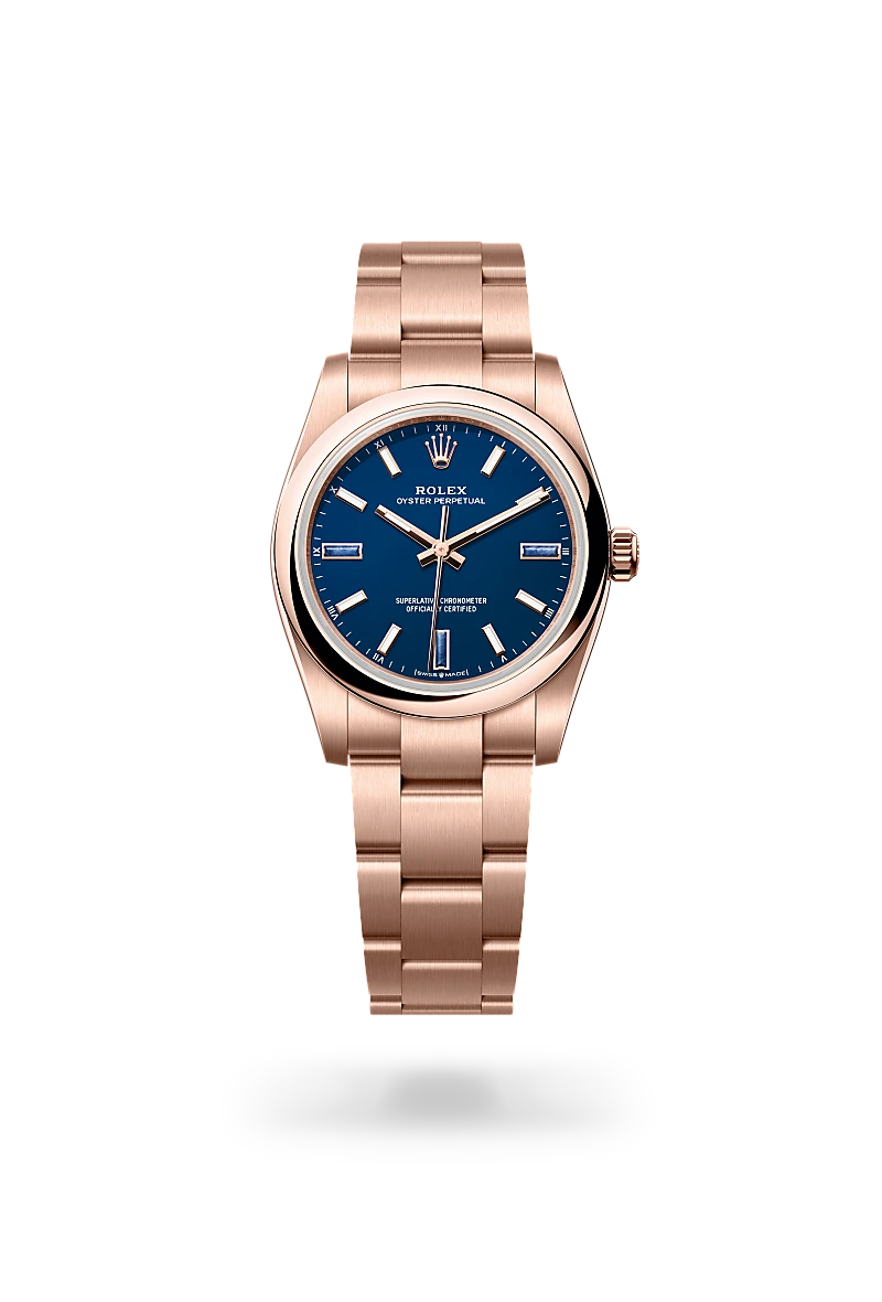 Rolex Rolex 
Oyster Perpetual 34
Oyster, 34 mm, Everose gold
M124205-0002