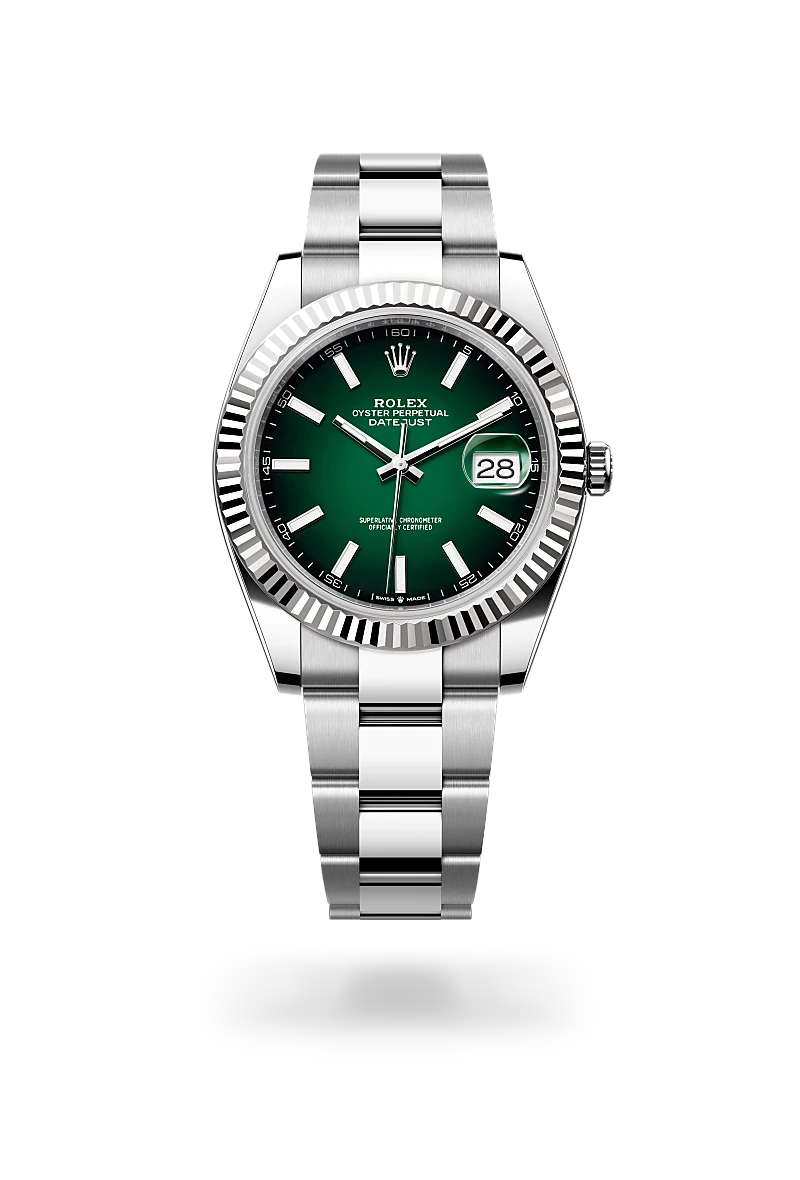 Rolex Rolex 
Datejust 41
Oyster, 41 mm, Oystersteel and white gold
M126334-0033
