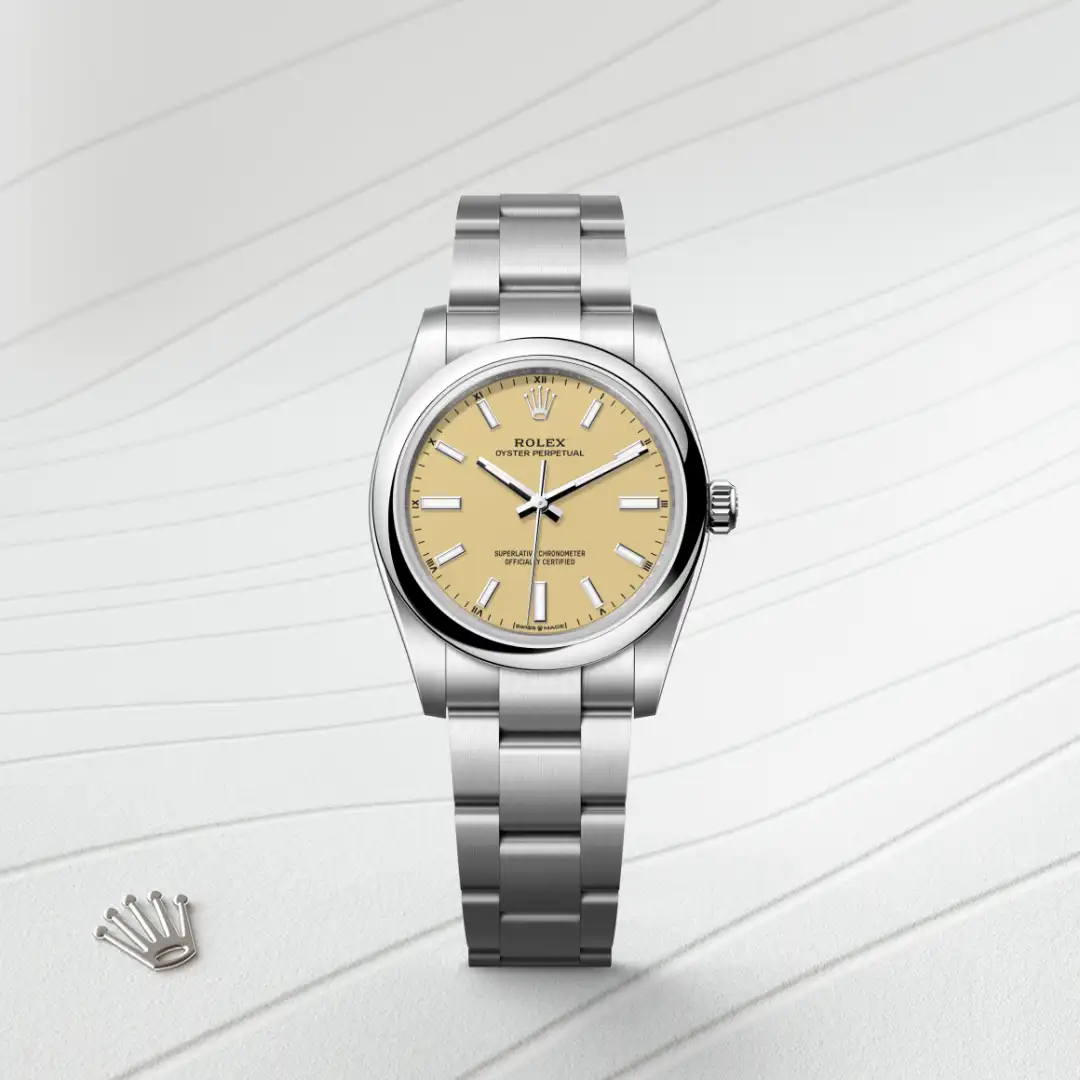 rolex Oyster Perpetual in Oystersteel, M124200-0007 - Hausmann & Co.