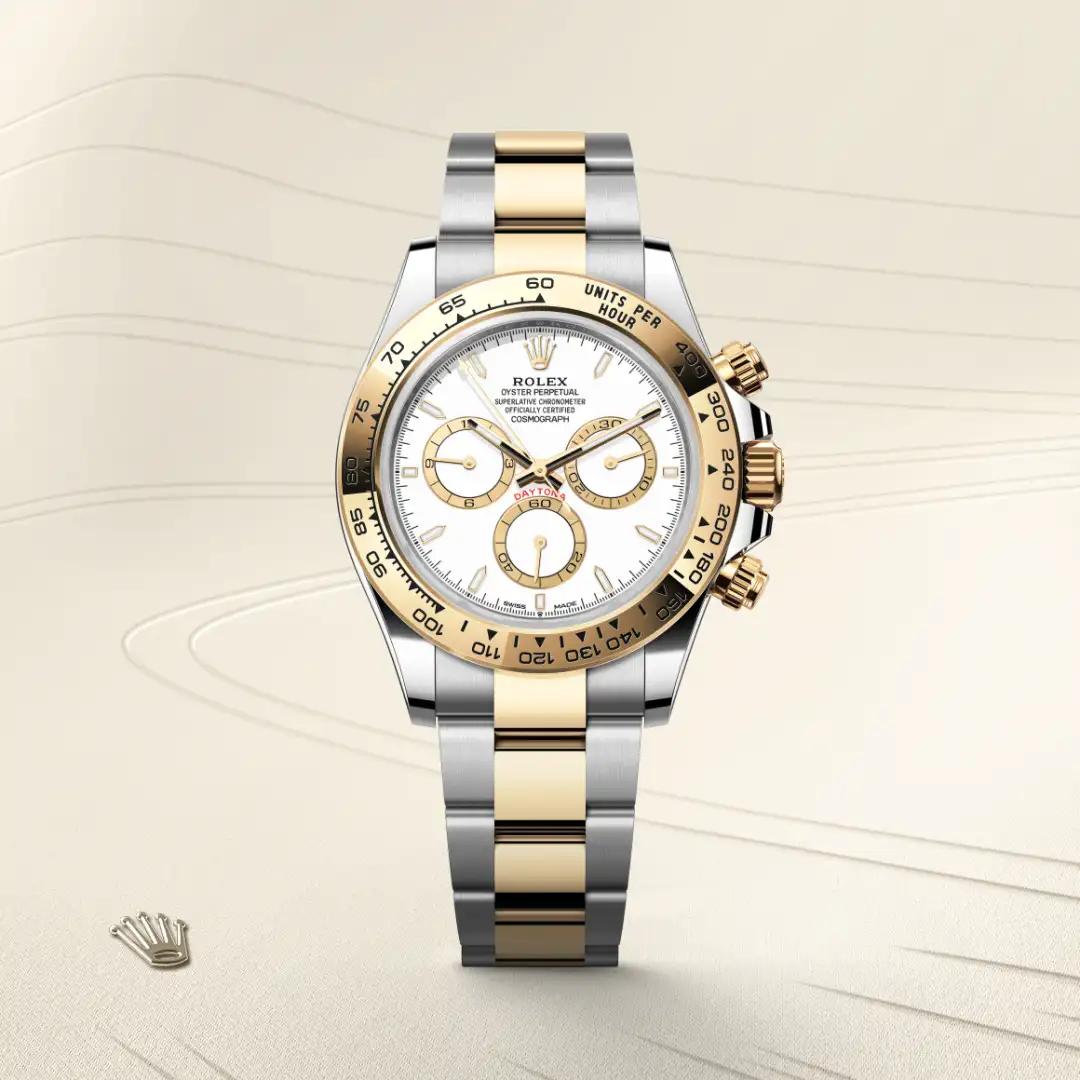 rolex Cosmograph Daytona in Yellow Rolesor - combination of Oystersteel and yellow gold, M126503-0001 - Hausmann & Co.