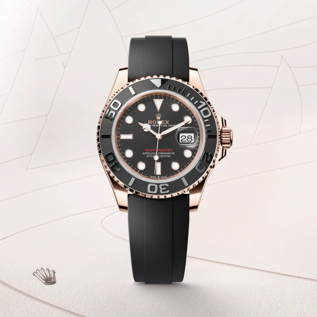 rolex Yacht-Master in 18 ct Everose gold, M126655-0002 - Hausmann & Co.