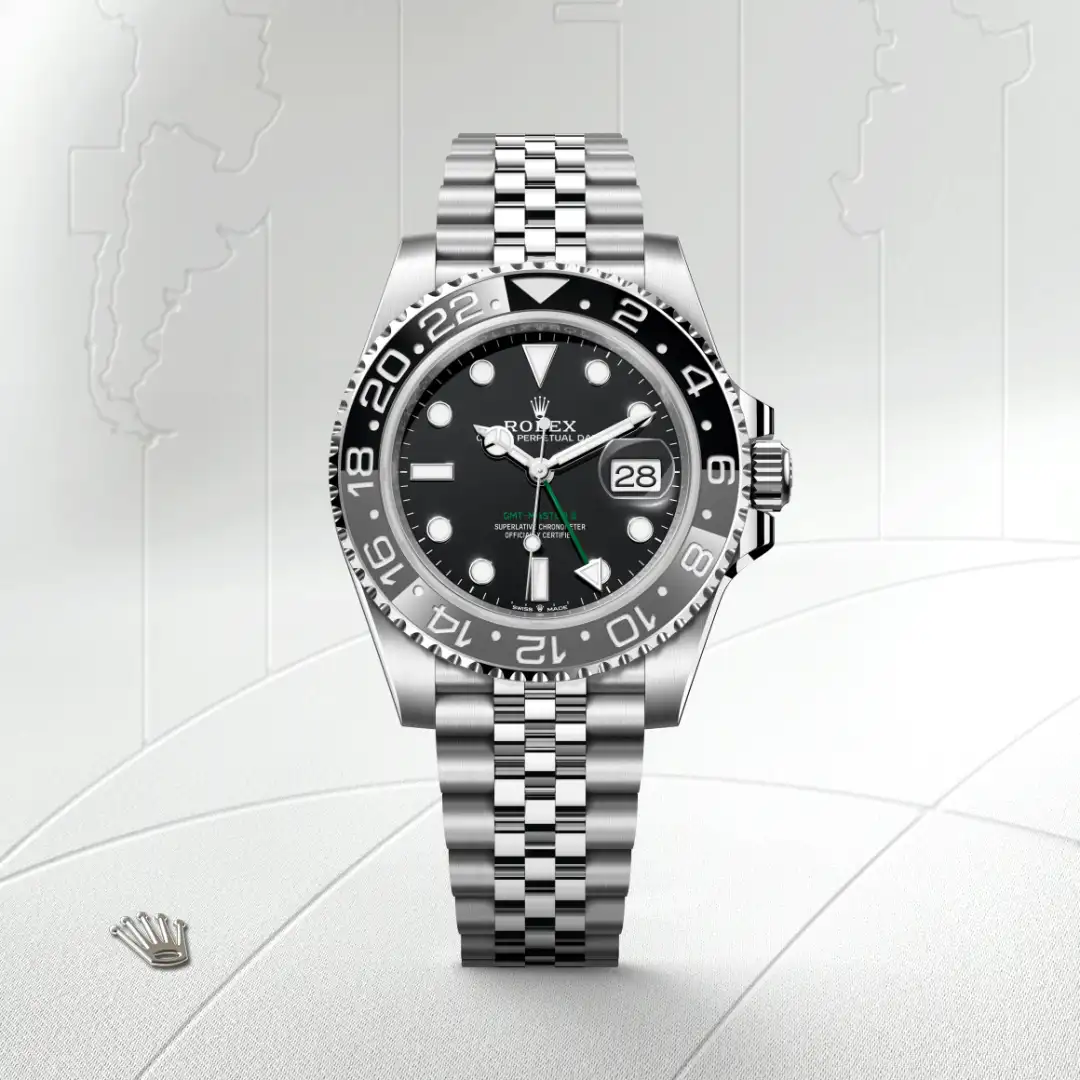 rolex GMT-Master II in Oystersteel, M126710GRNR-0003 - Hausmann & Co.
