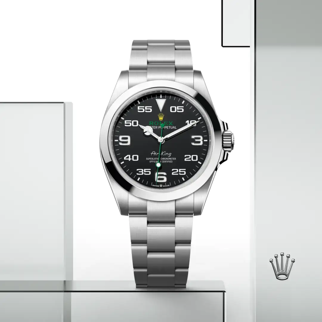 rolex Air-King in Oystersteel, M126900-0001 - Hausmann & Co.