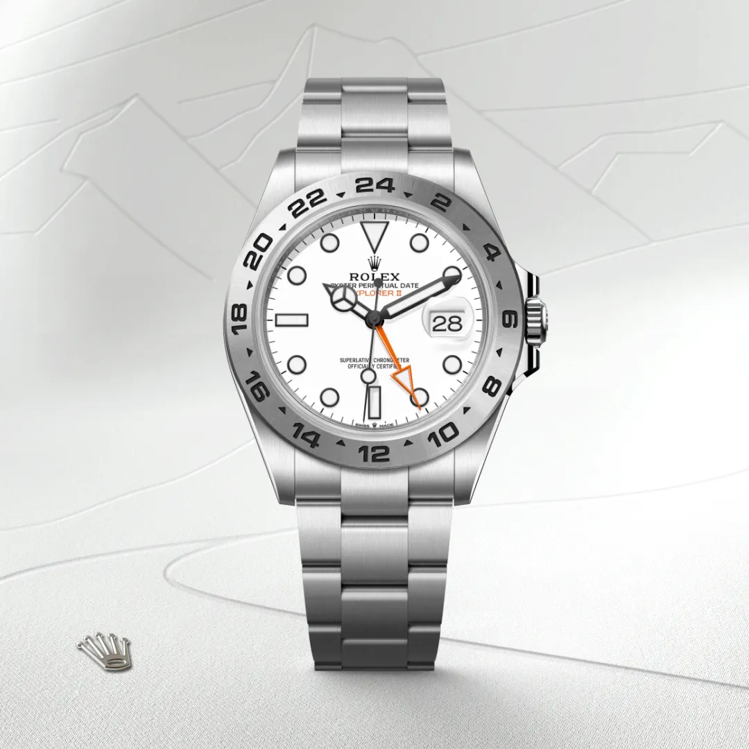 rolex Explorer II in Oystersteel, M226570-0001 - Hausmann & Co.