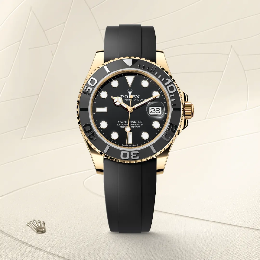 rolex Yacht-Master in 18 ct yellow gold, M226658-0001 - Hausmann & Co.