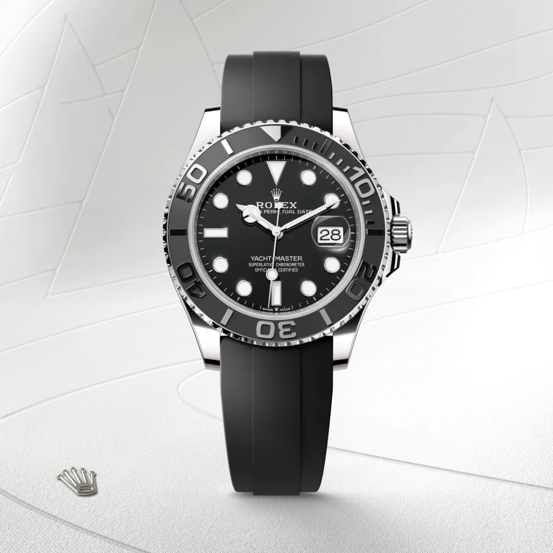 rolex Yacht-Master in 18 ct white gold, M226659-0002 - Hausmann & Co.