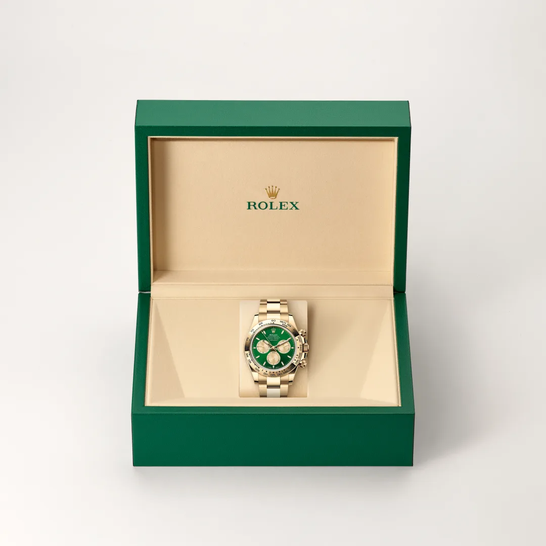 rolex Cosmograph Daytona in 18 ct yellow gold, M126508-0008 - Hausmann & Co.