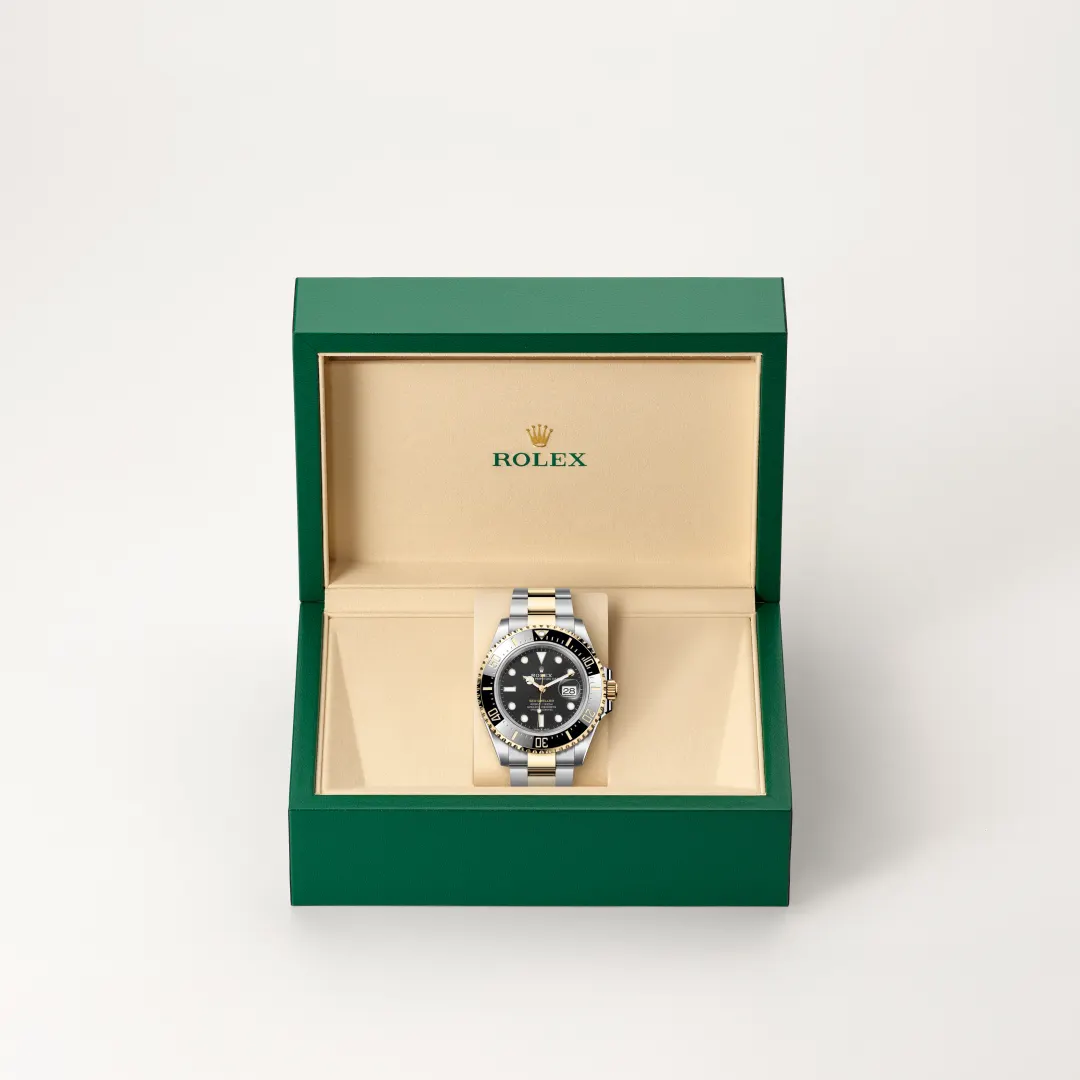 rolex Sea-Dweller in Yellow Rolesor - combination of Oystersteel and yellow gold, M126603-0001 - Hausmann & Co.