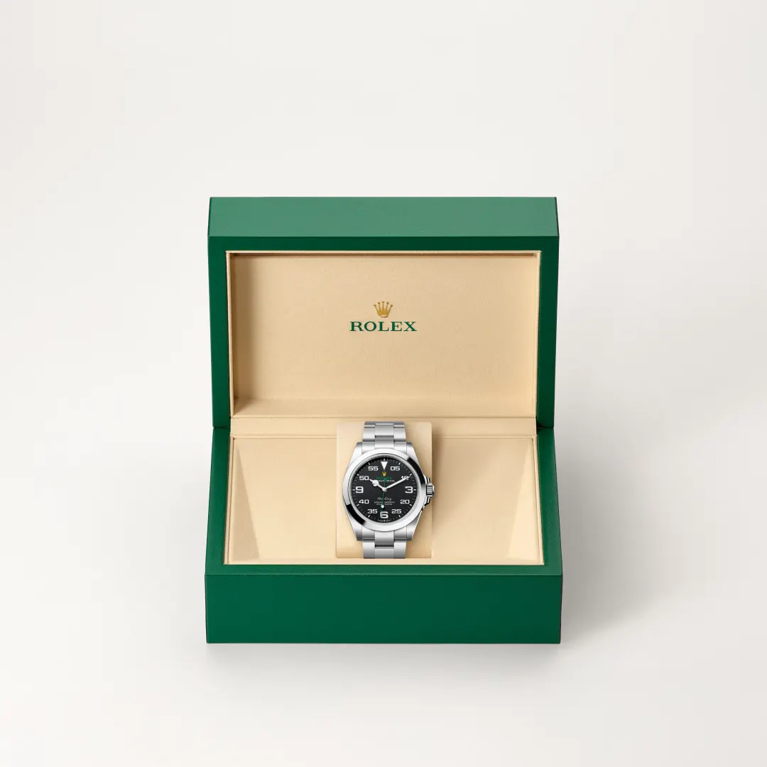 rolex Air-King in Oystersteel, M126900-0001 - Hausmann & Co.