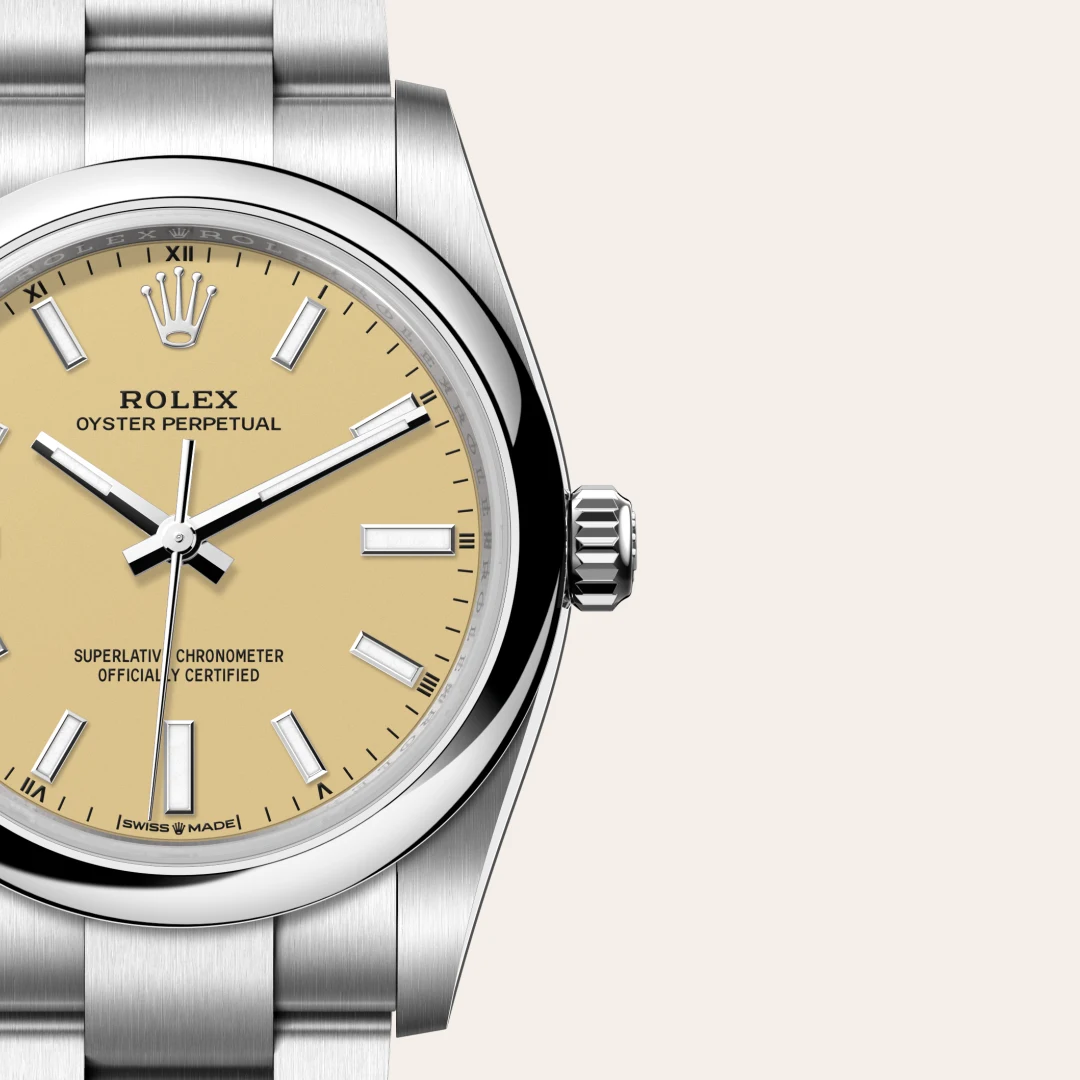 rolex Oyster Perpetual in Oystersteel, M124200-0007 - Hausmann & Co.