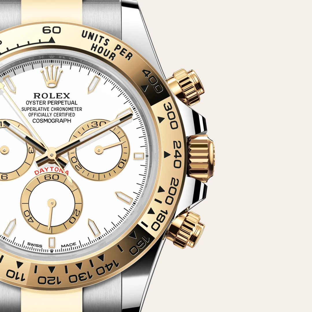 rolex Cosmograph Daytona in Yellow Rolesor - combination of Oystersteel and yellow gold, M126503-0001 - Hausmann & Co.