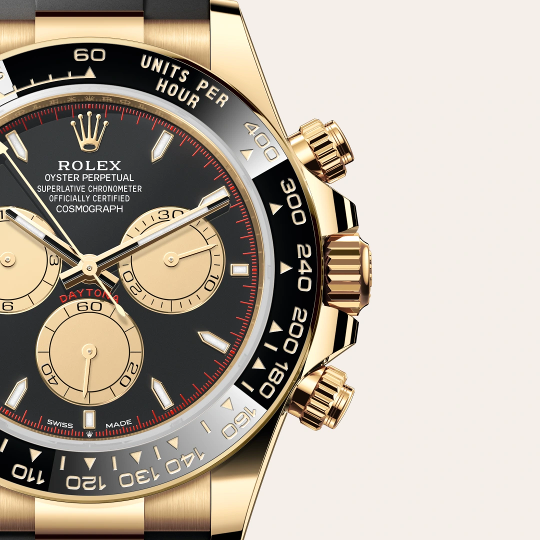 rolex Cosmograph Daytona in 18 ct yellow gold, M126518LN-0004 - Hausmann & Co.