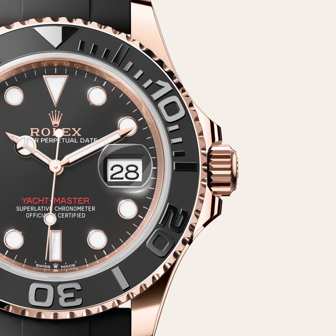 rolex Yacht-Master in 18 ct Everose gold, M126655-0002 - Hausmann & Co.
