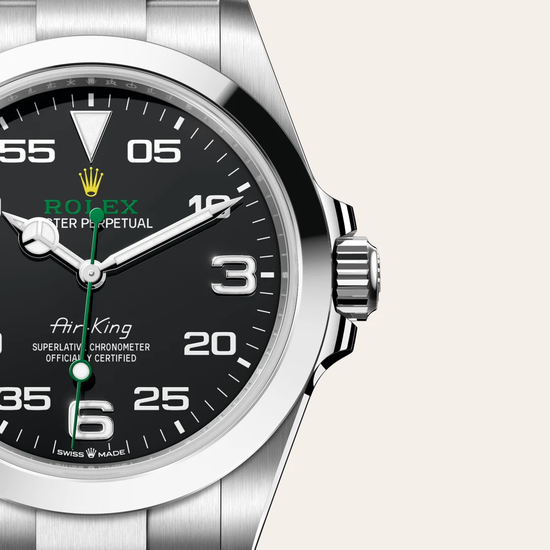rolex Air-King in Oystersteel, M126900-0001 - Hausmann & Co.