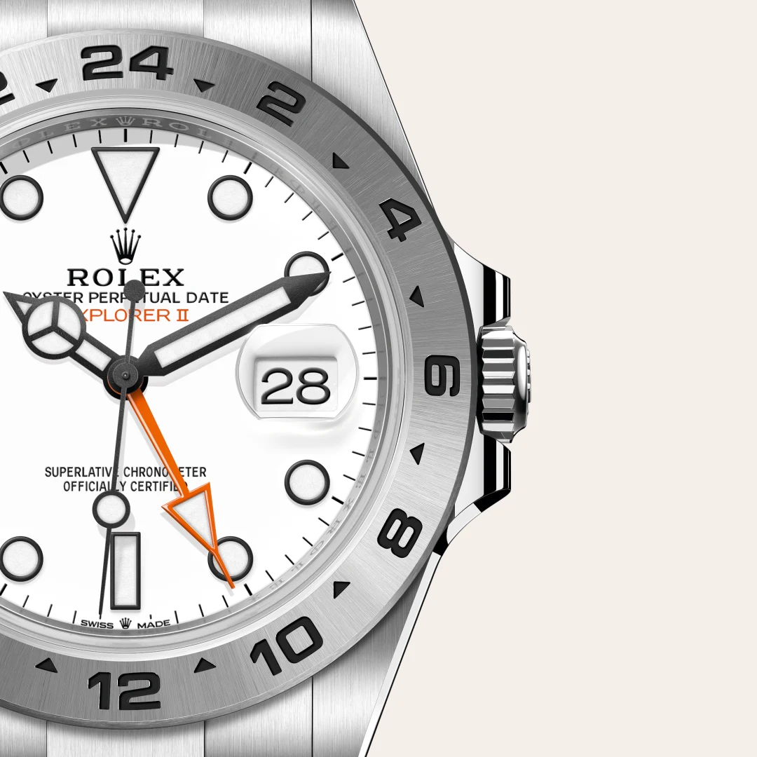 rolex Explorer II in Oystersteel, M226570-0001 - Hausmann & Co.