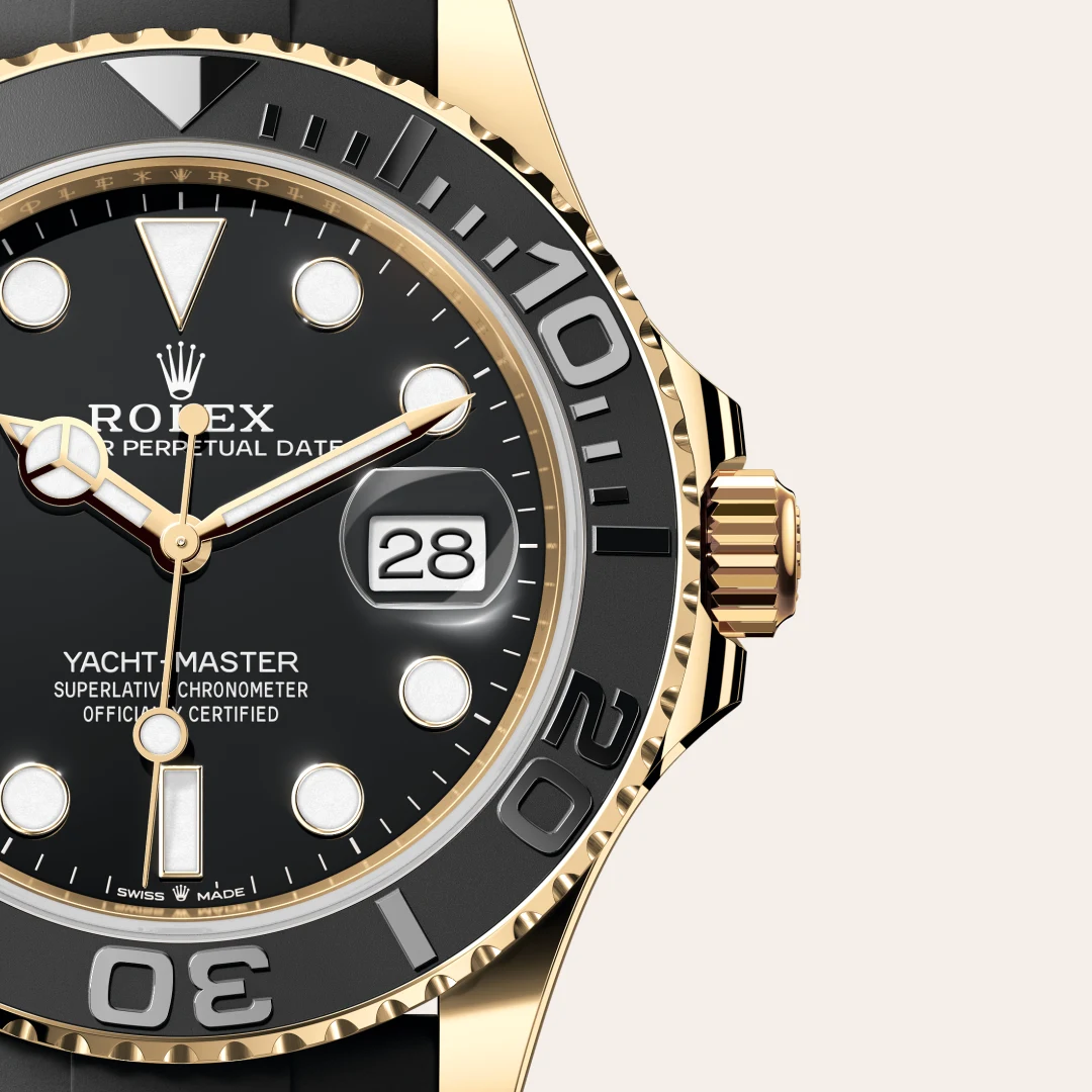 rolex Yacht-Master in 18 ct yellow gold, M226658-0001 - Hausmann & Co.