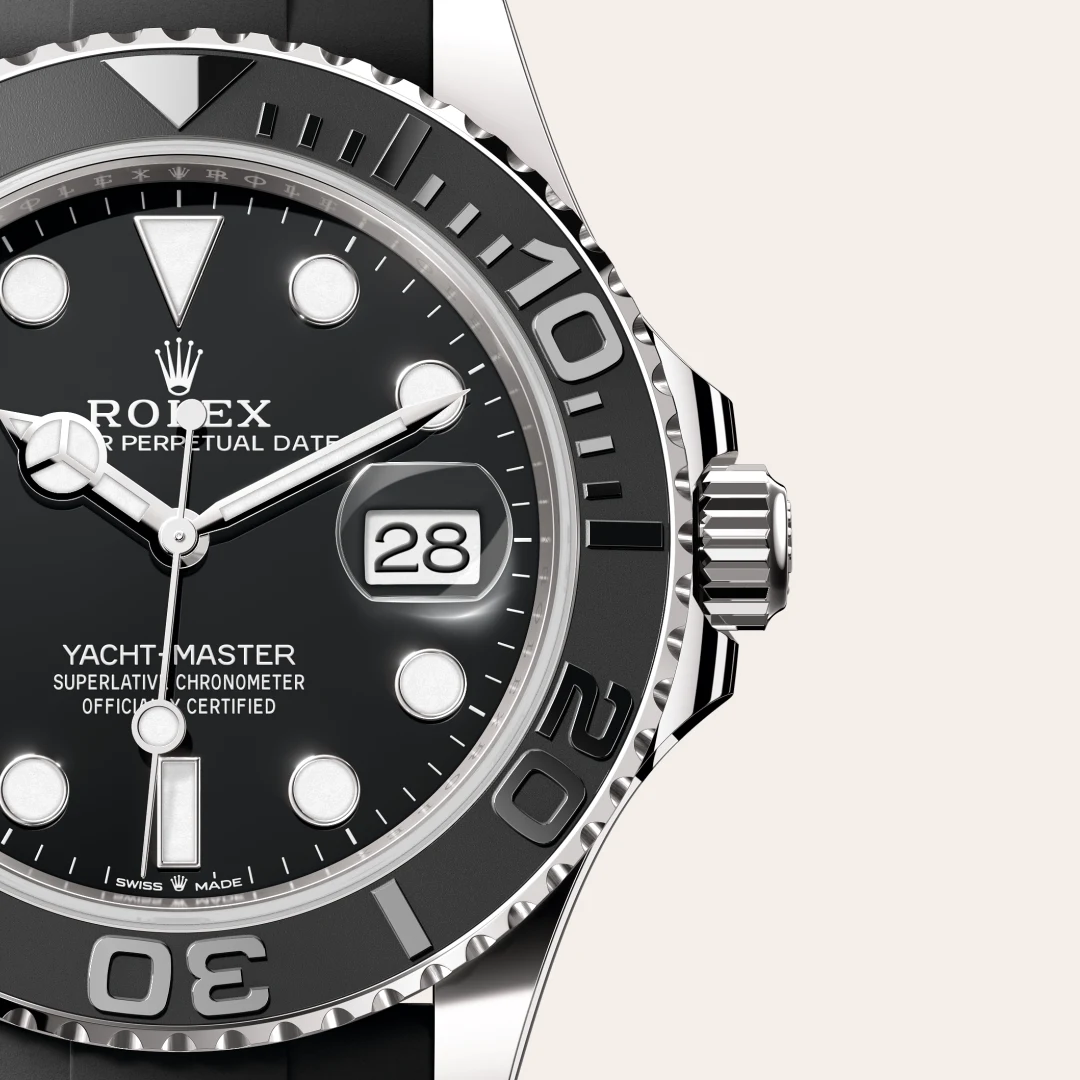rolex Yacht-Master in 18 ct white gold, M226659-0002 - Hausmann & Co.