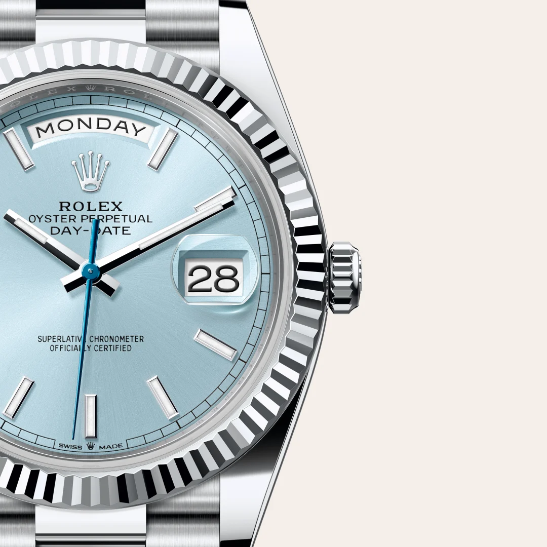 rolex Day-Date in Platinum, M228236-0018 - Hausmann & Co.